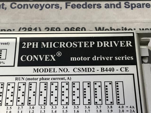 Convex 2PH Microstep Driver – CSMD2-B440-CE w/Warranty