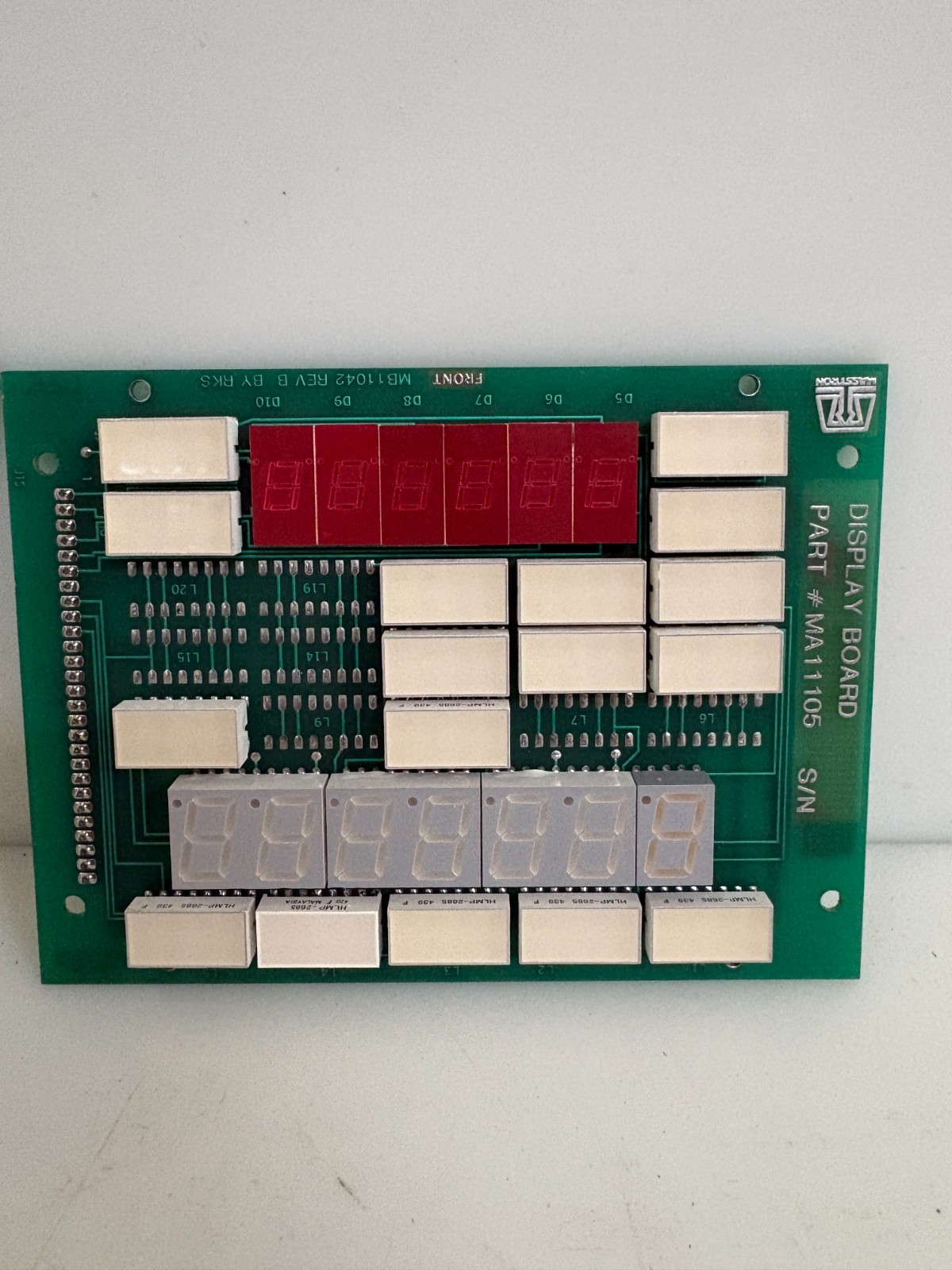MASSTRON DISPLAY BOARD MB 11042 REVB #MA11106