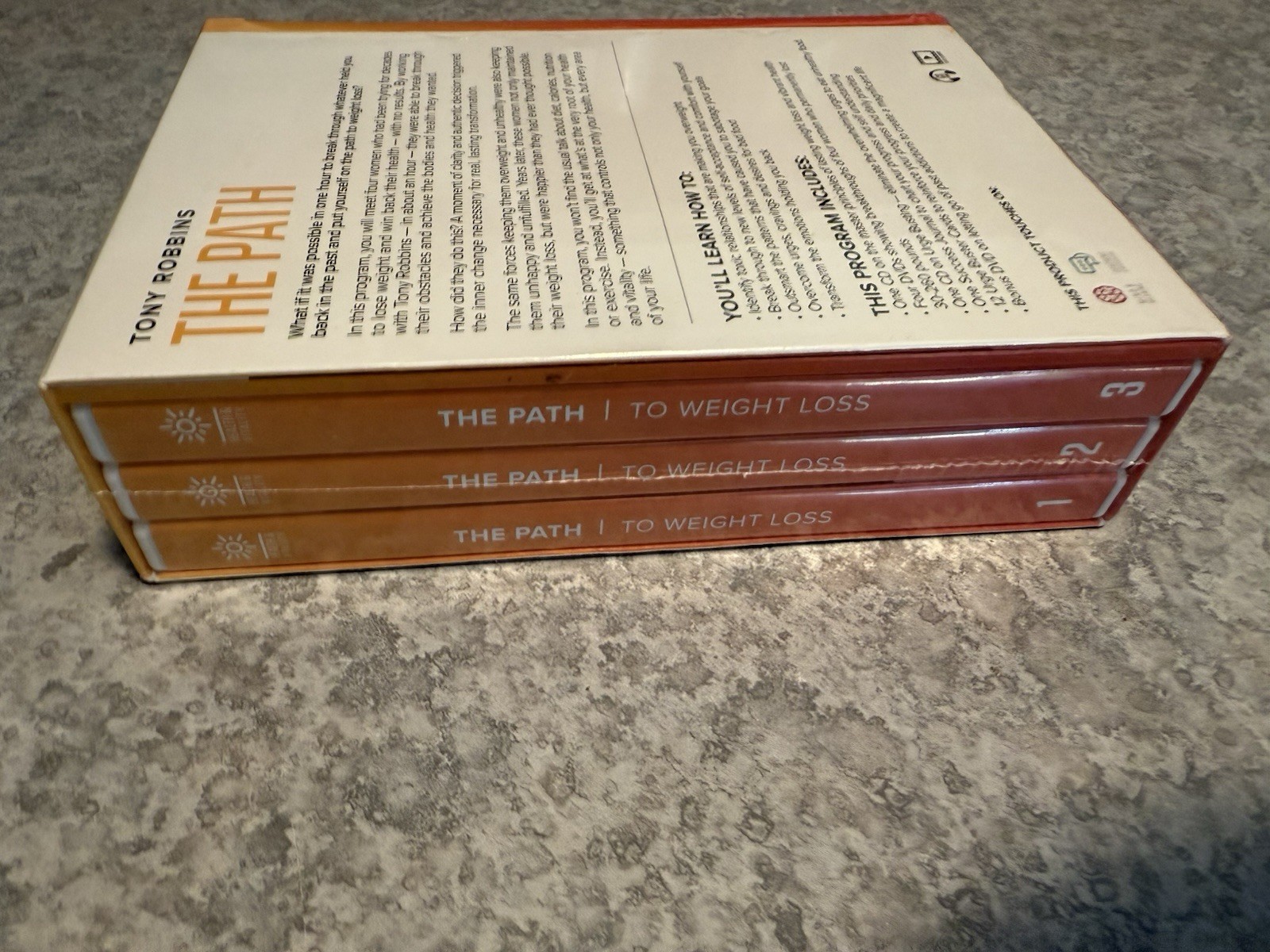 Robbins The Path to Permanent Weight Loss (5 DVD 2 CD Journal and Cards Set)