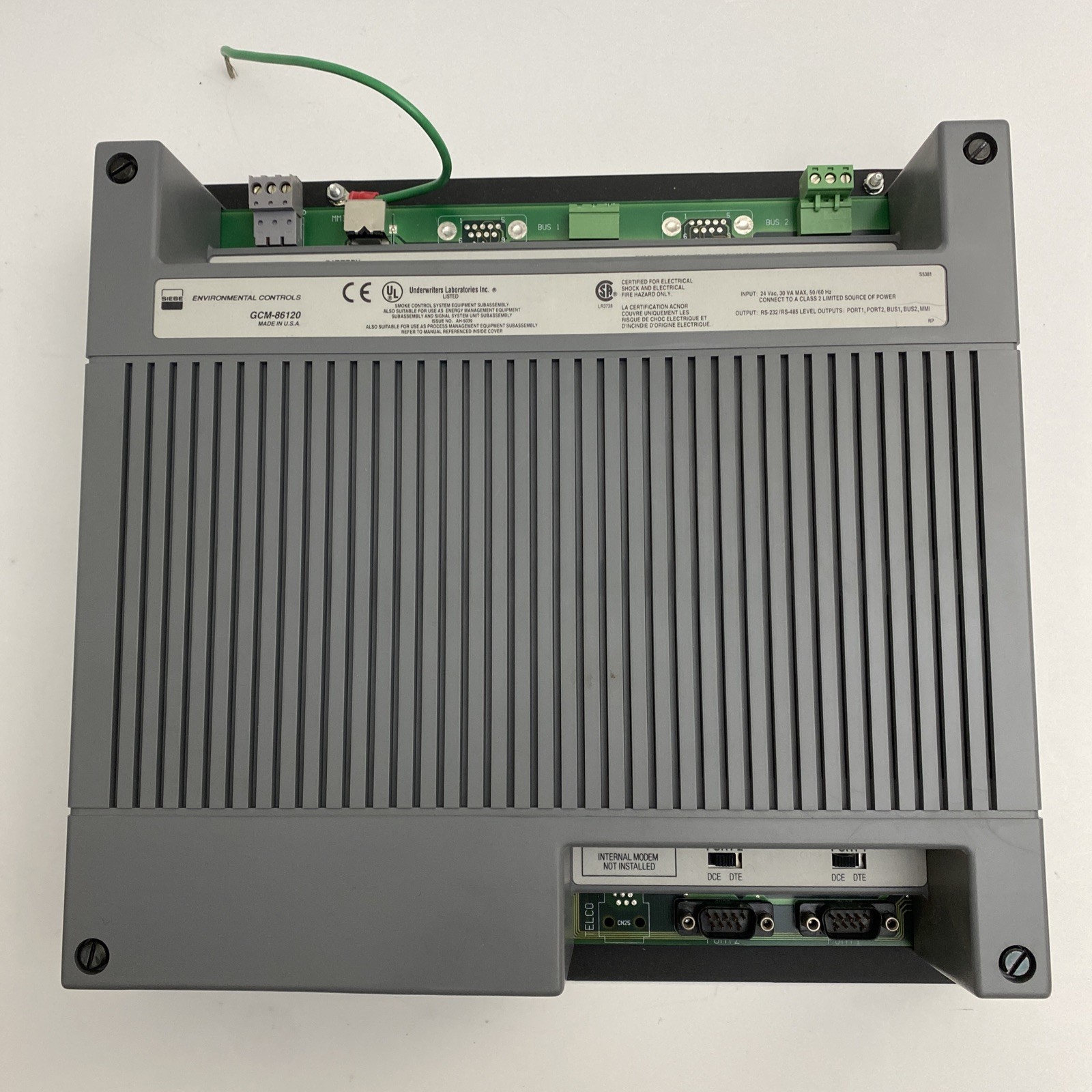 SIEBE Environmental Controls GCM-86120 24VAC
