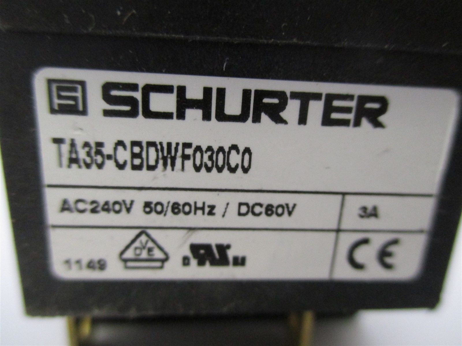 Schurter TA35-CBDWF030C0 Circuit Breaker Thermal