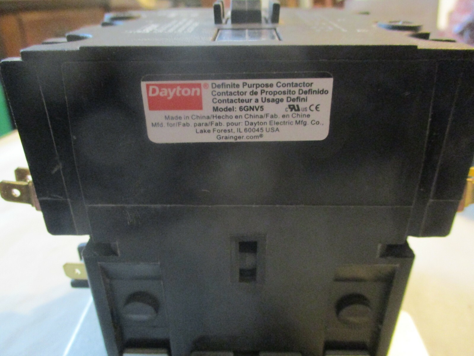 (A) NEW 6GNV5 DAYTON DEFINITE PURPOSE CONTACTOR 24 VAC