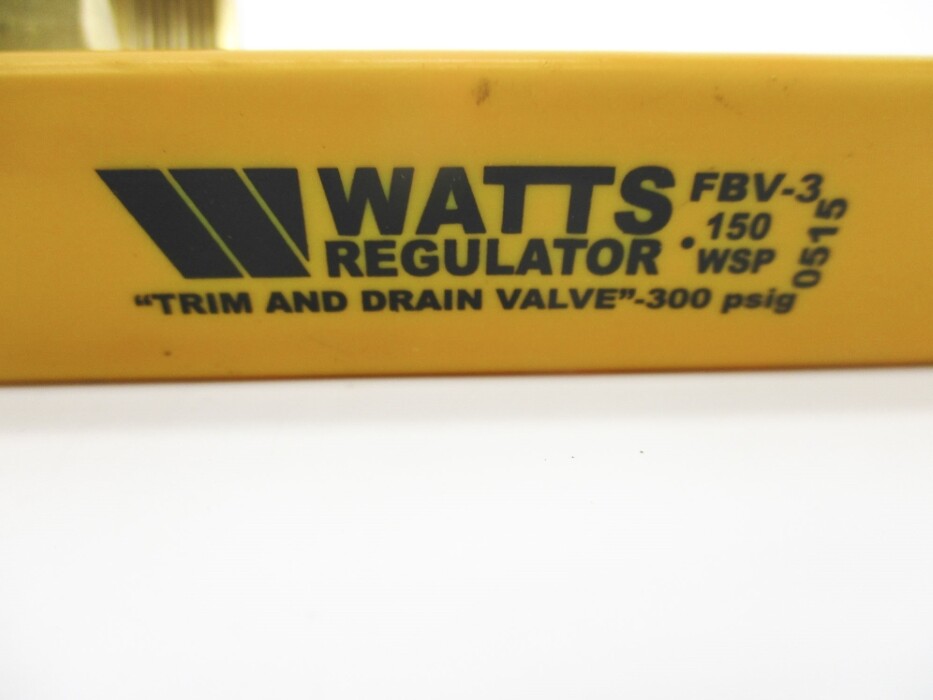 WATTS FBV-3 300PSIG NSNP