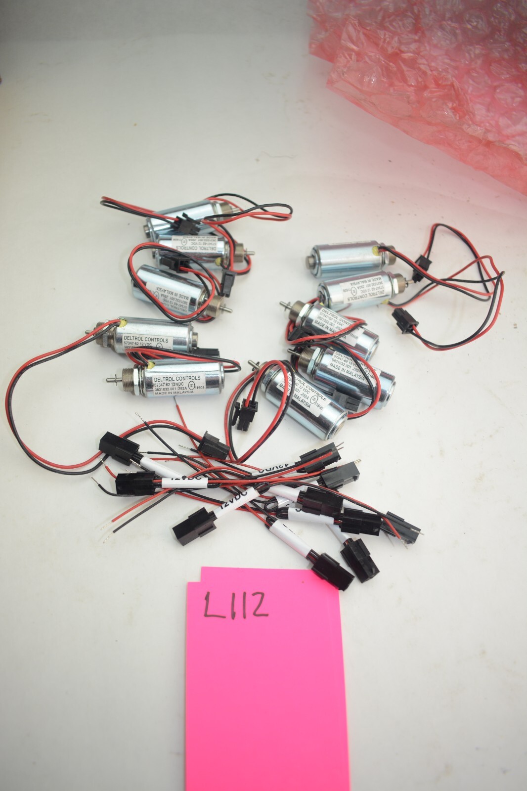 10pc LOT Deltrol Controls 57347.62 Tubular Solenoids 12VDC