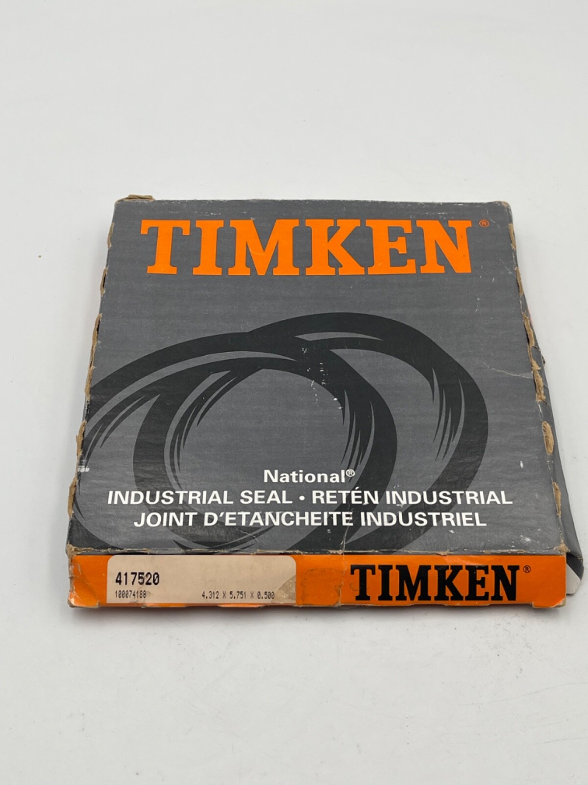 TIMKEN Industrial OIL SEAL 417520: 4.312in ID X 5.751in OD X 0.500in