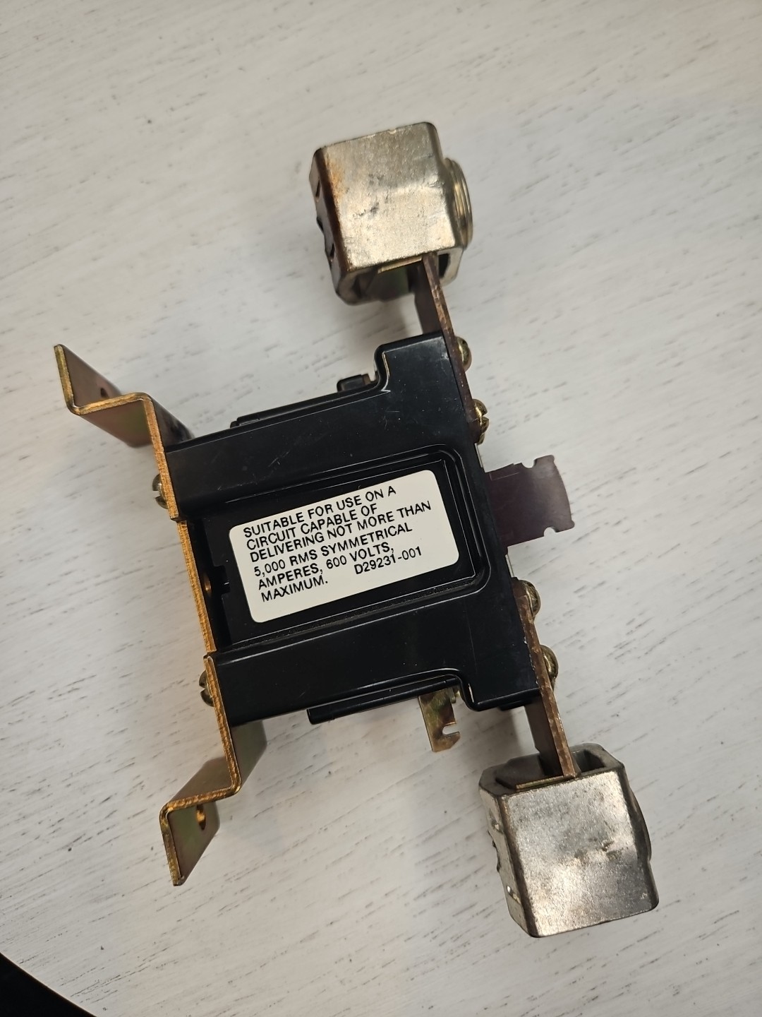 USED FURNAS ELECTRIC 48JA17AA4 BI-METAL OVERLOAD RELAY 600VAC SERIES A