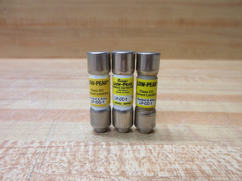 Buss LP-CC-1 Bussmann Fuse Cross Ref 1CX41 (Pack of 3)