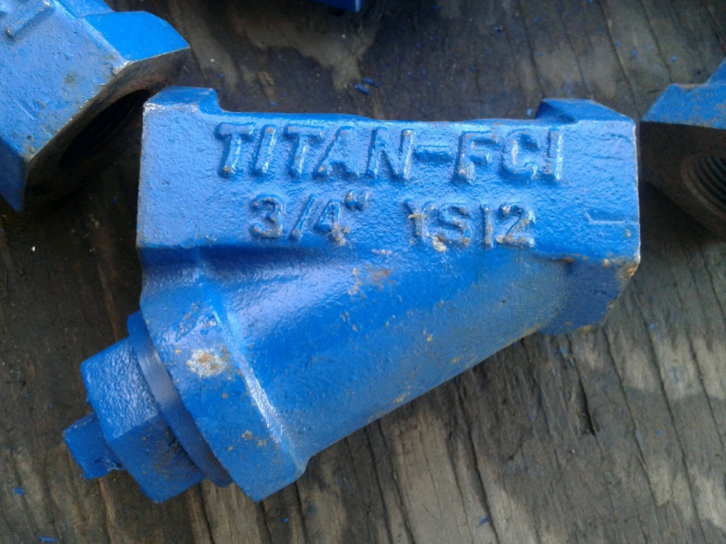 NEW 0.75″ FNPT TITAN STRAINER TRAP FCI 3/4″ YS12 – CL-A126 250 SWP CAST IRON