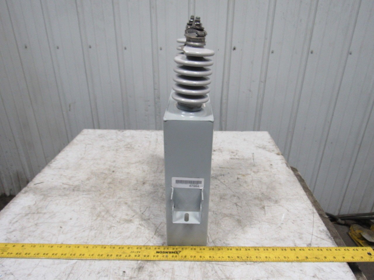 Cooper CEP130M64 Type EZ-7L Single Phase Power Capacitor 200KVAR Parts or Repair