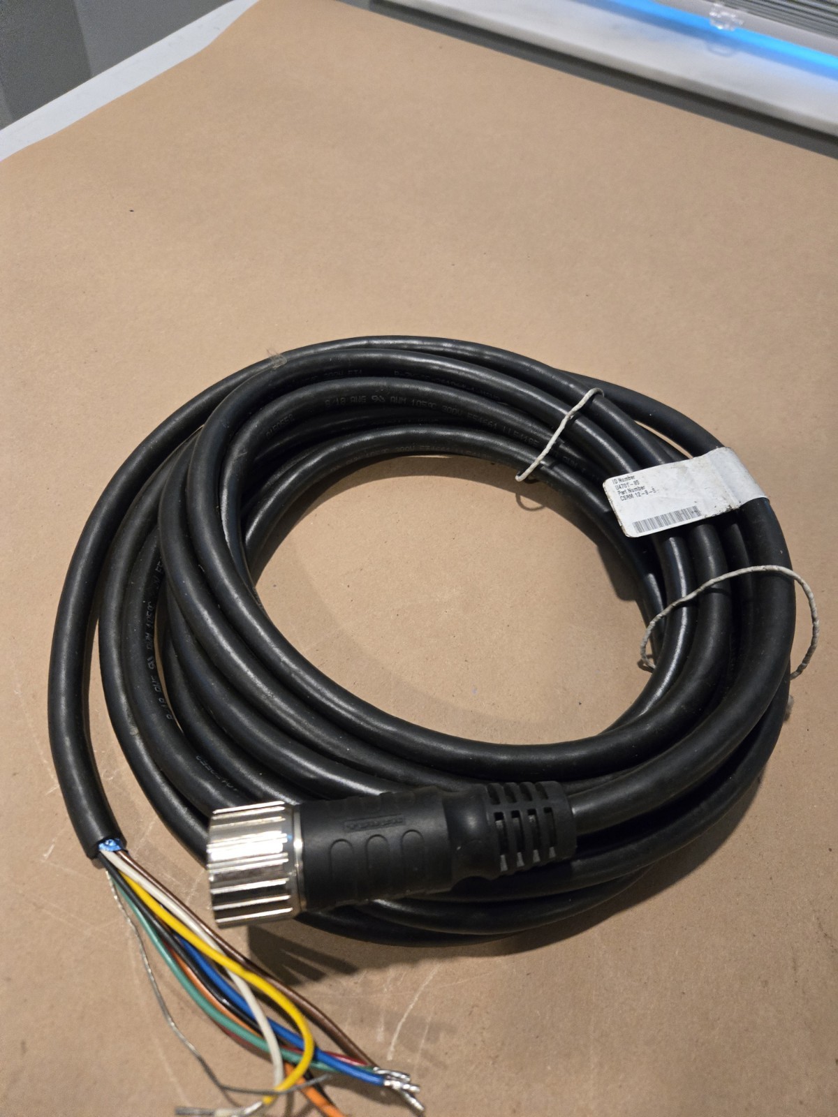 NOS Turck Multi Fast 12-pin Cable CSRM 12-8-5 U4701-85