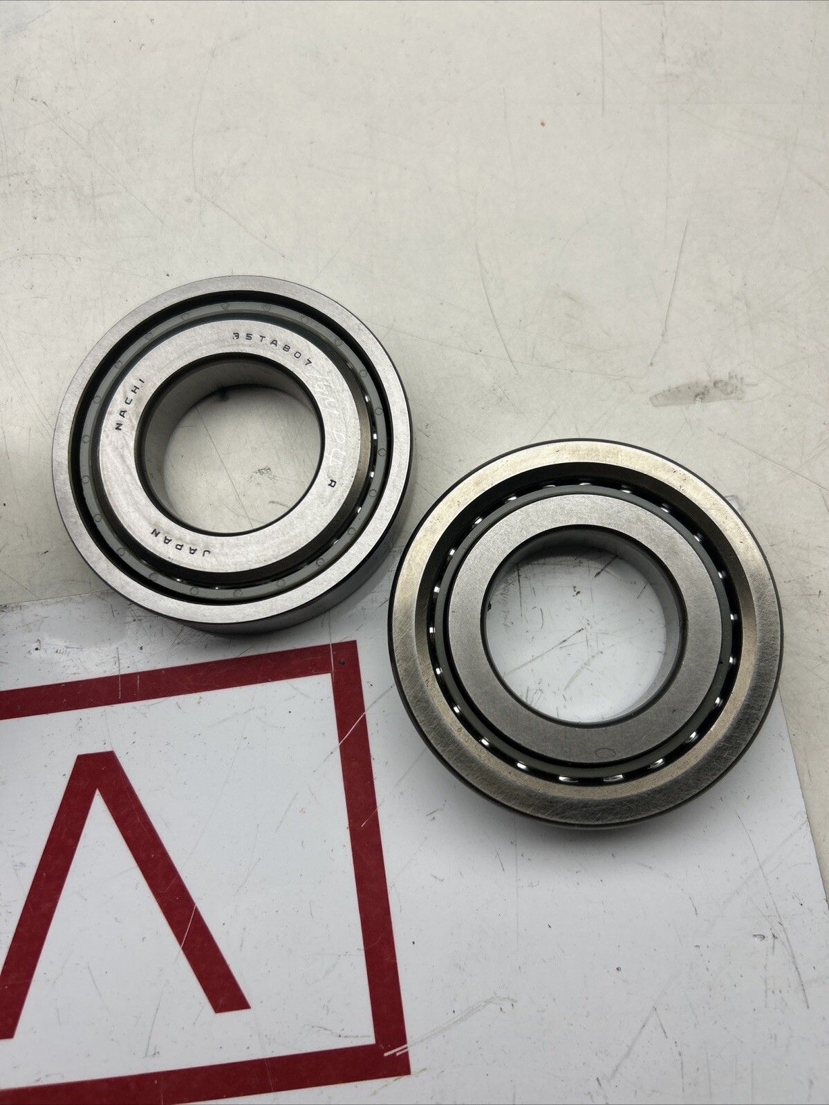 BOX OF (2) NEW OLD STOCK! NACHI PRECISION BALL BEARINGS 35TAB07DF