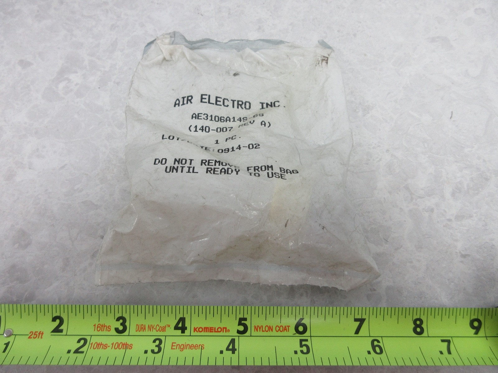 AIR ELECTRO AE3106A14S-6S CONNECTOR, IA0231