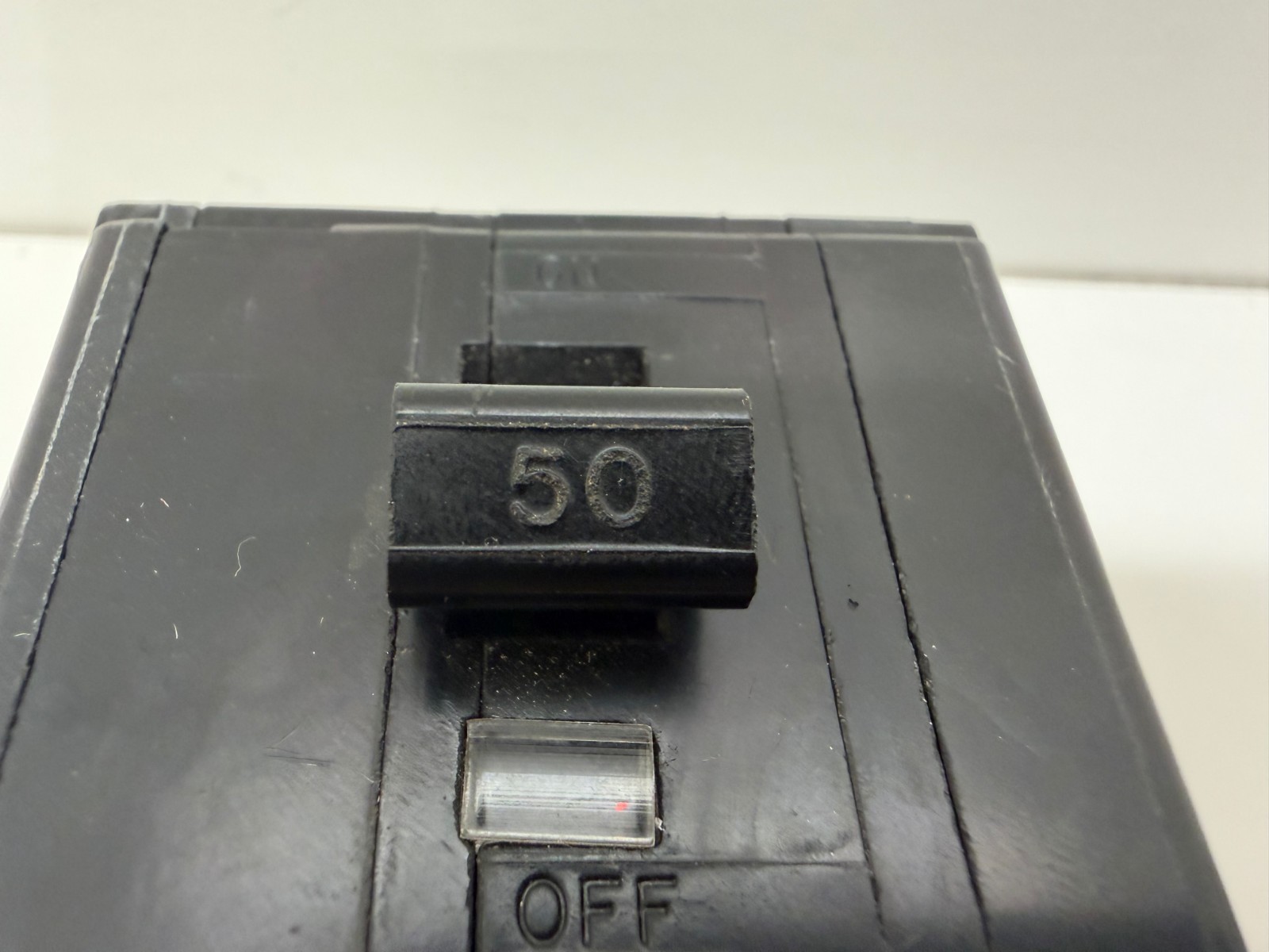 GOOD USED! SQUARE D 50A 240V 3P CIRCUIT BREAKER QOB350