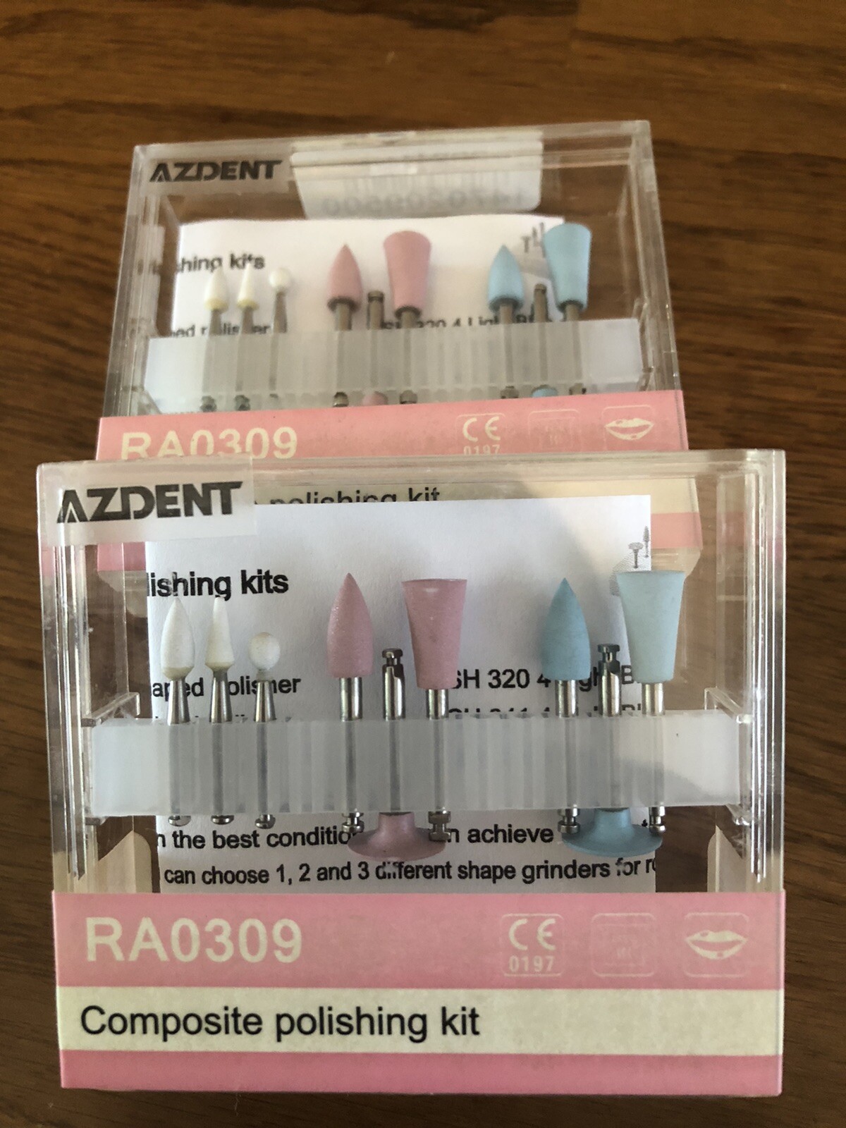 2 XDental Composite Polishing Kit RA0309 for Low-Speed Handpiece Teeth Polishing