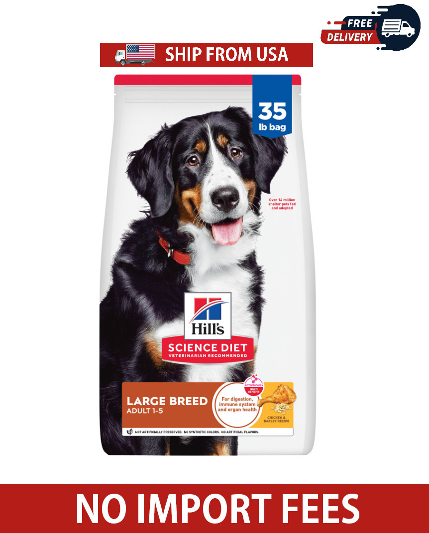 Hill’s Science Diet Adult Large Breed Dry Dog Food, Chicken & Barley 35-lb bag