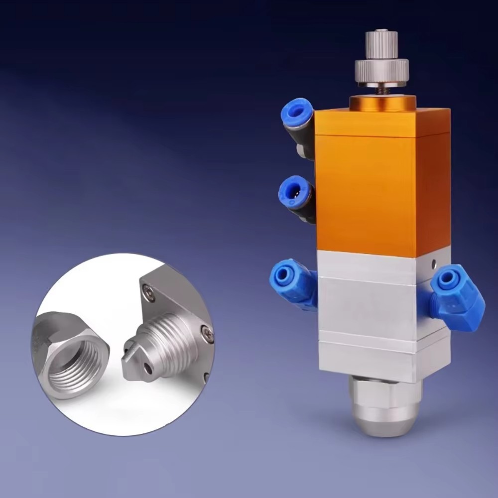 MY-3242D High Flow Dual Liquid Anti-Drip Dispensing Valve for Two-Part Adhesives