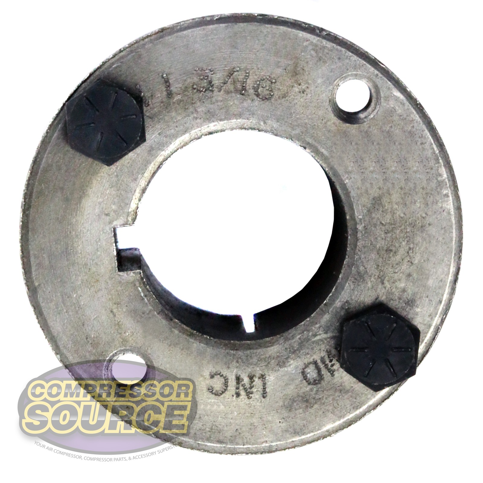 1-3/16″ Bore H style Steel Sheave / Pulley Bushing Split Taper For Keyed Shaft
