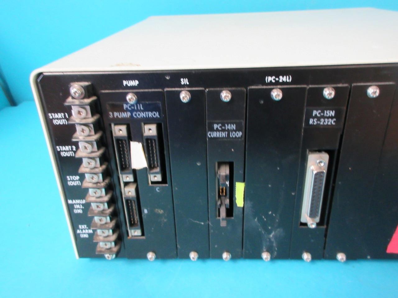 SHIMADZU SCL-6B SYSTEM CONTROL WITH CORD & PC-11L PC-14N PC15N RS232C MODULES