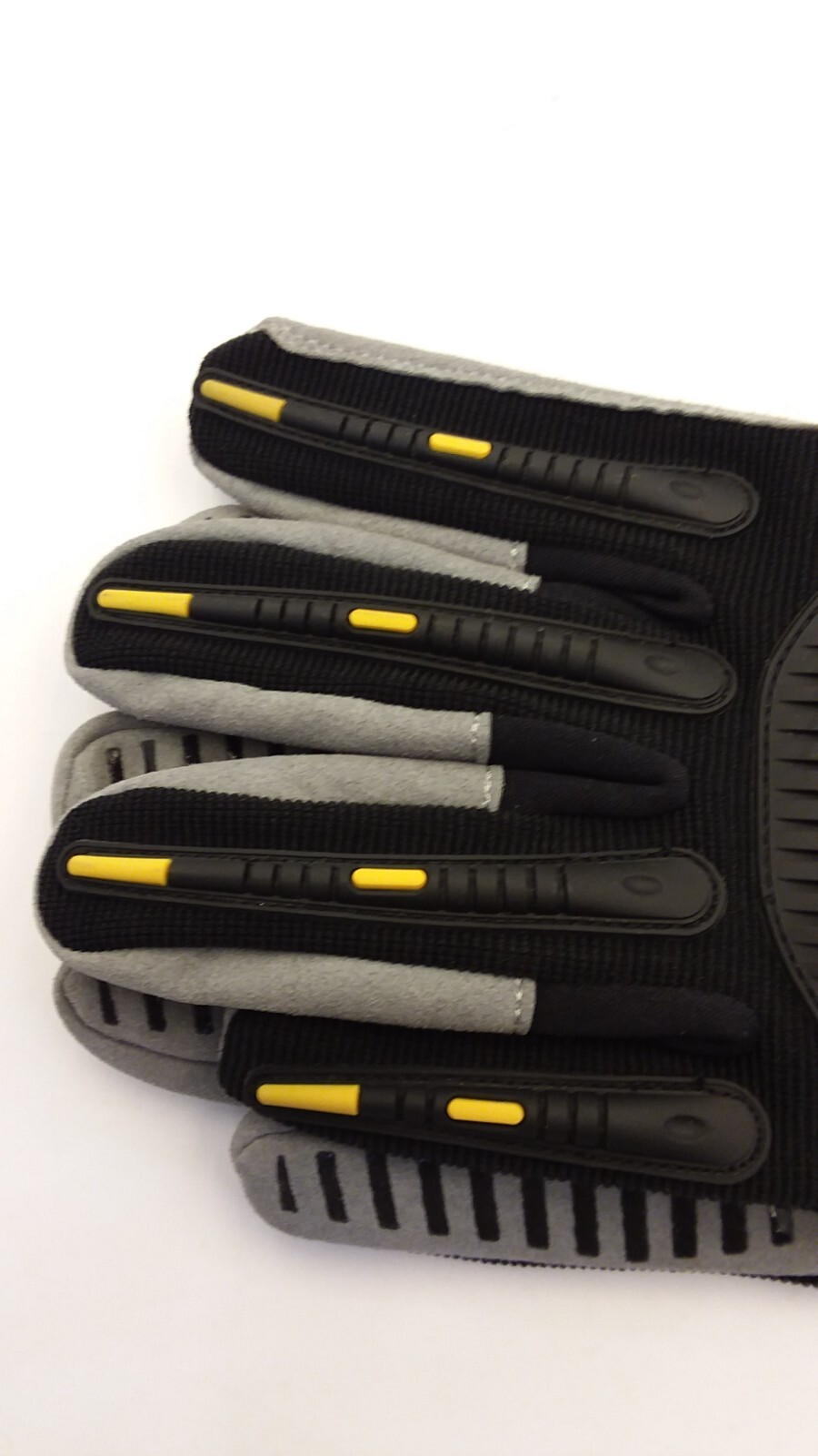 CAT CAT012218X BLACK HIGH IMPACT WORK GLOVES X-LARGE ADJUSTABLE WRIST CLOSURE