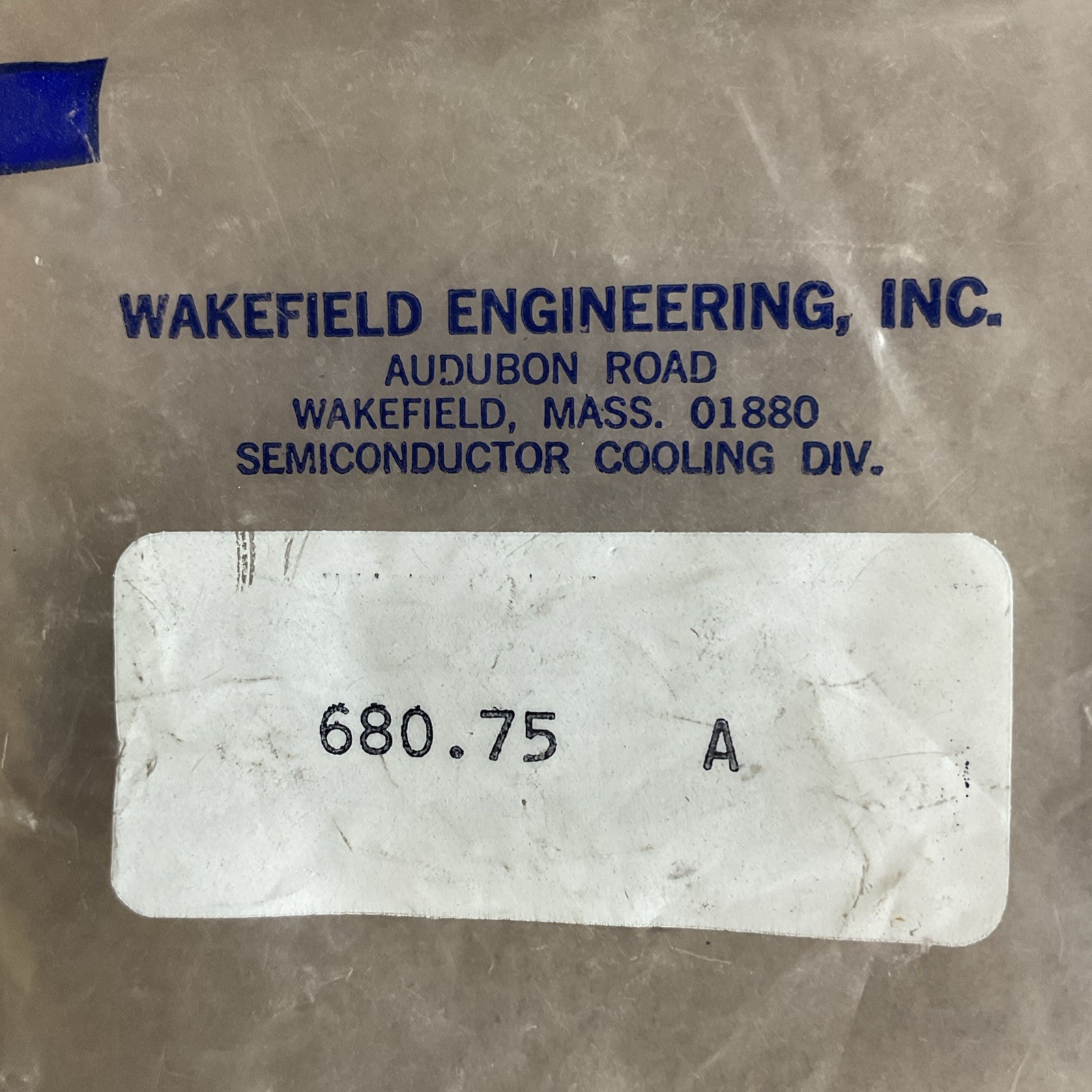 Wakefield Engineering Semiconductor Cooling 680.75 A