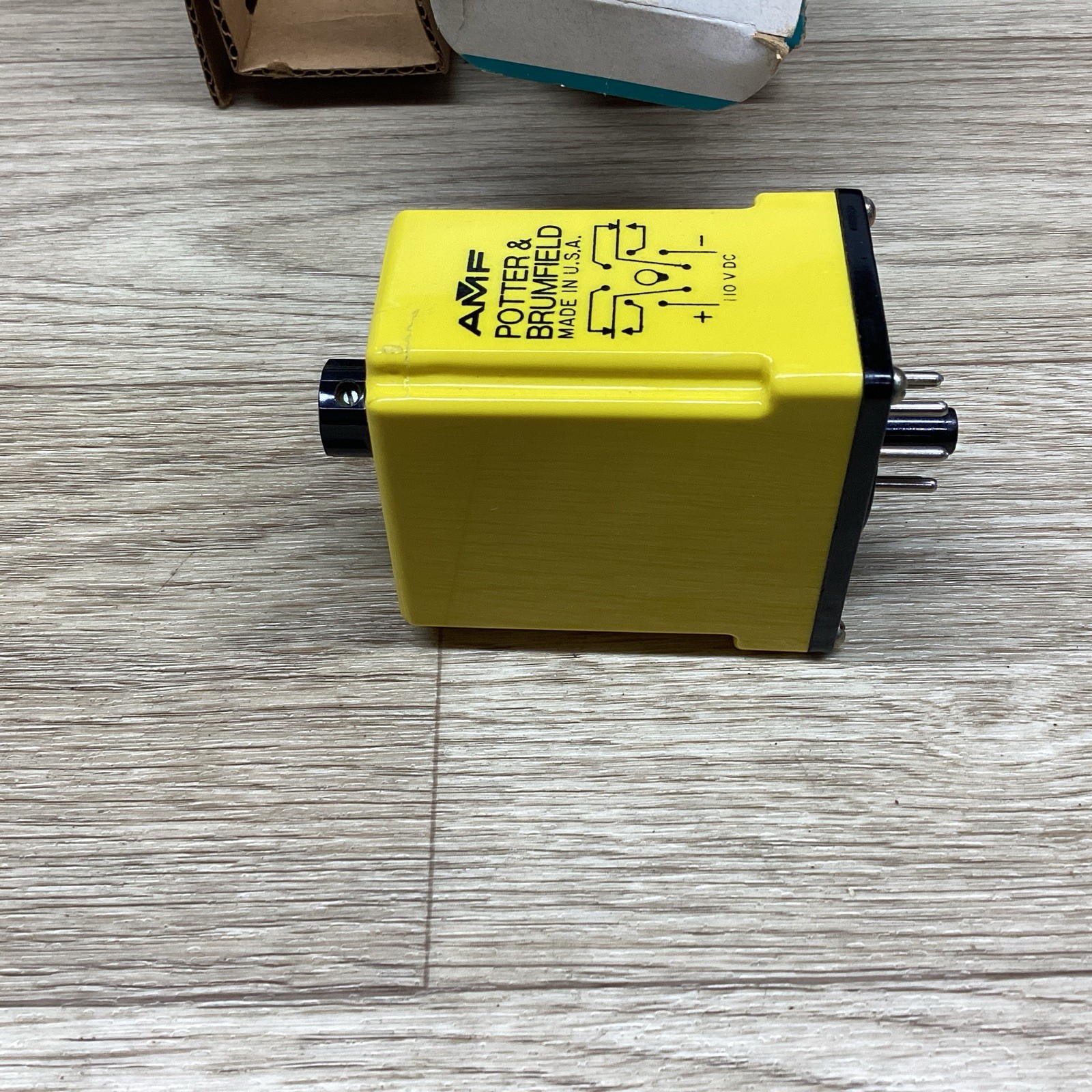 AMF POTTER & BRUFIELD TIME DELAY RELAY CDD-38-60007 120 SEC #817PT143*CO