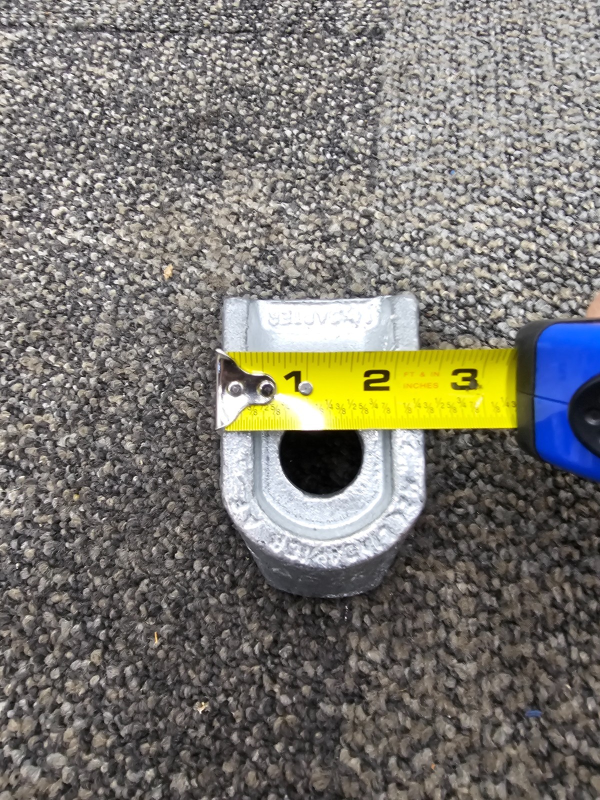 Lindapter AF24 Type AF High Slip Resistant Girder Clamp – Silver Color