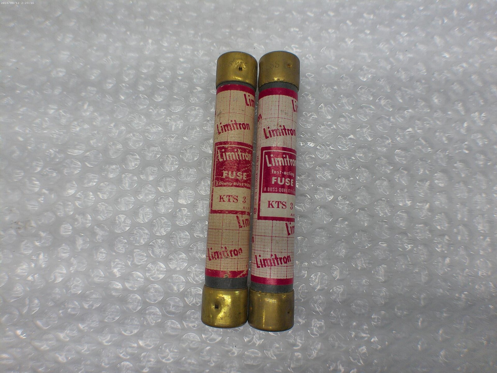 LIMITRON KTS-3 FUSE LOT OF 2 NSNP