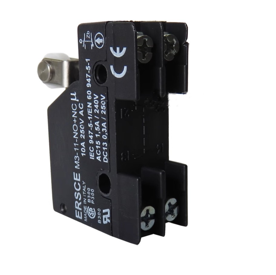 1PCS NEW FOR ERSCE micro switch M3-11-NO+NC(250VAC 10A) belt wheel