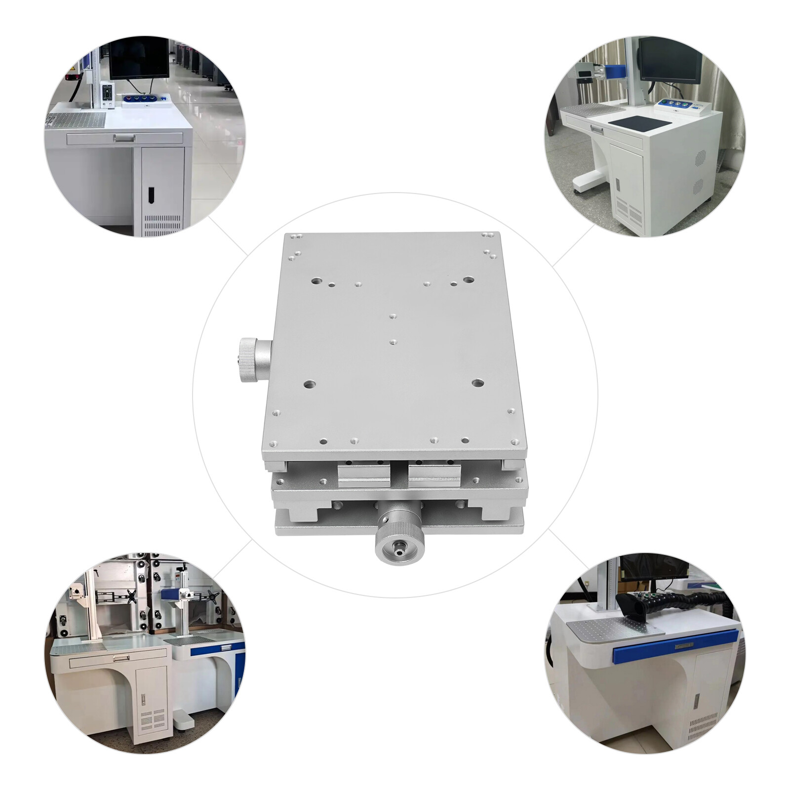 2-Axis Laser Marking Machine Positioning Moving Work Table Workbench XY Axis