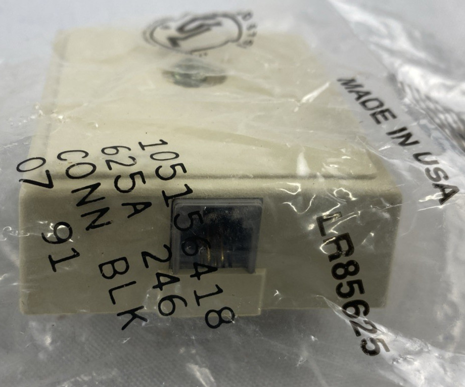 Lot of 2 AT&T 105156418 Phone Surface Mount Wall Outlet Jack Box Beige LR85625