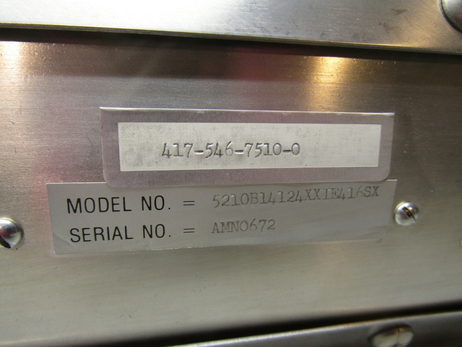 Wallace & Tiernan Pennwalt 5210B14124XXIE416SX Flow Meter