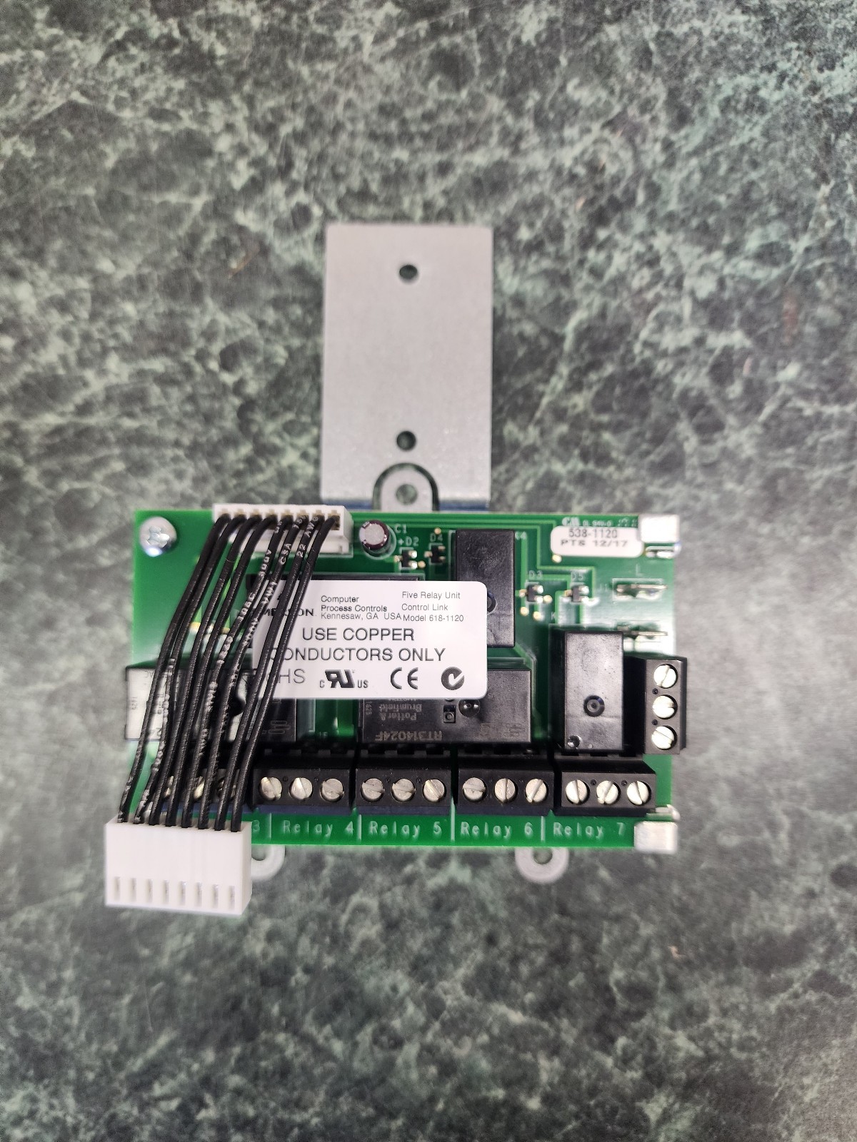 Emerson Climate Control Link Case Display 818-2060 w/ 618-1120 Expansion Board