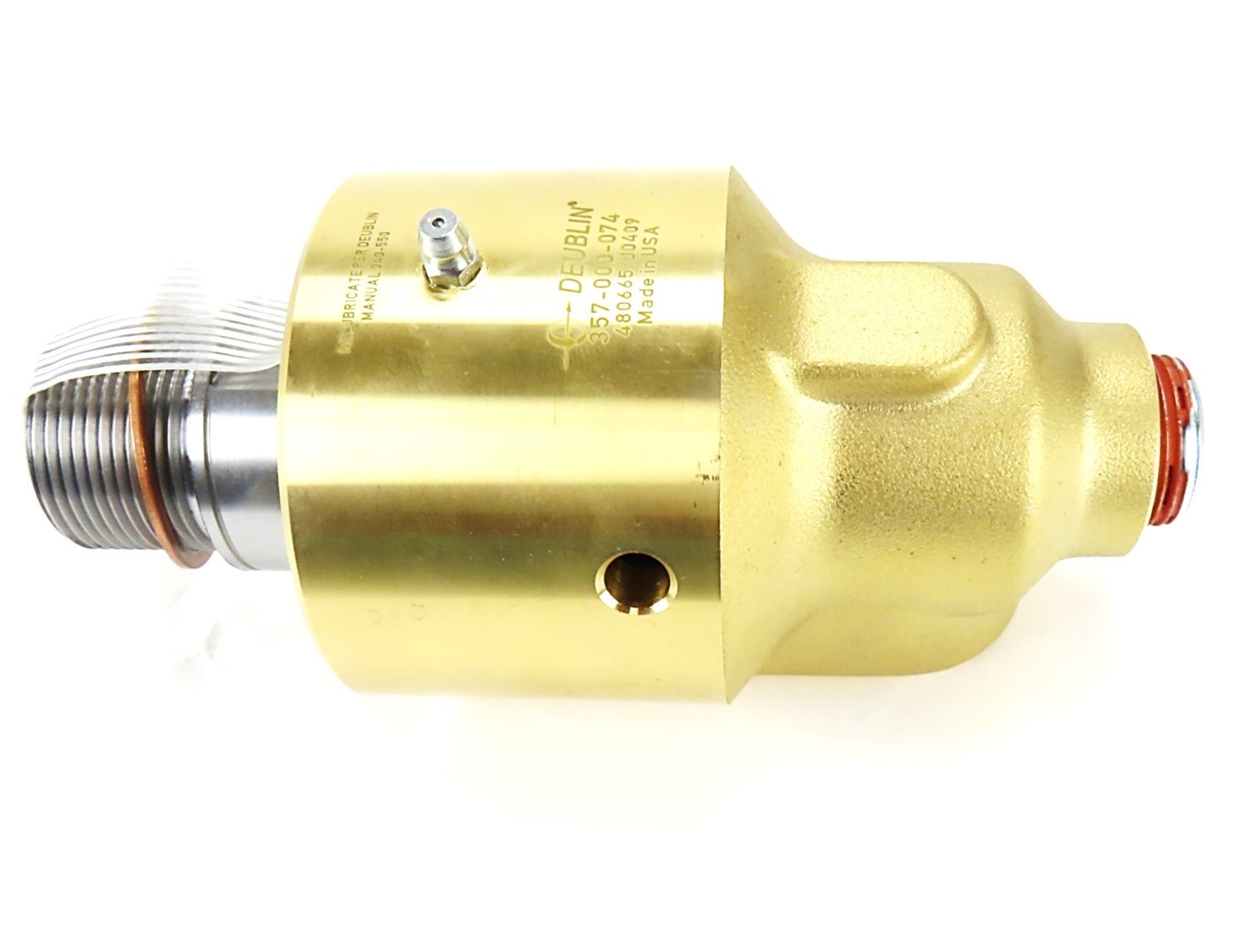 Deublin 357-000-074 Rotary Union 1-1/2″ UNF LH 1″ NPT NEW IN BOX