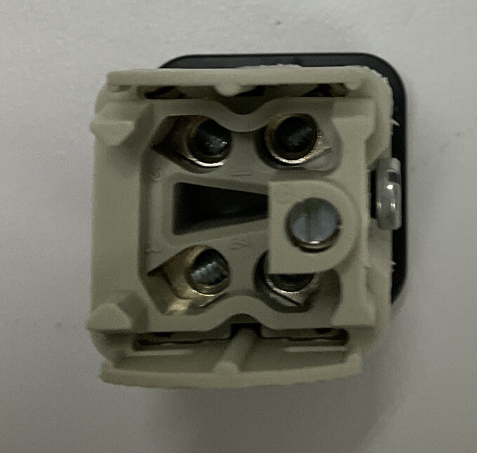 Lapp/Epic 10431000 H-A 4 SS 4+PE Male Connector Plug (YE233)