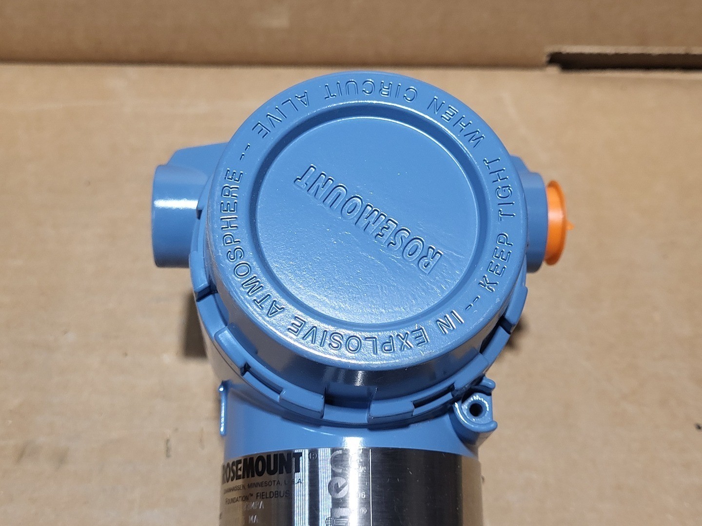 SURPLUS NEW Rosemount 3051TG2F2B21AB4C6Q4Q8 Coplanar Pressure Transmitter