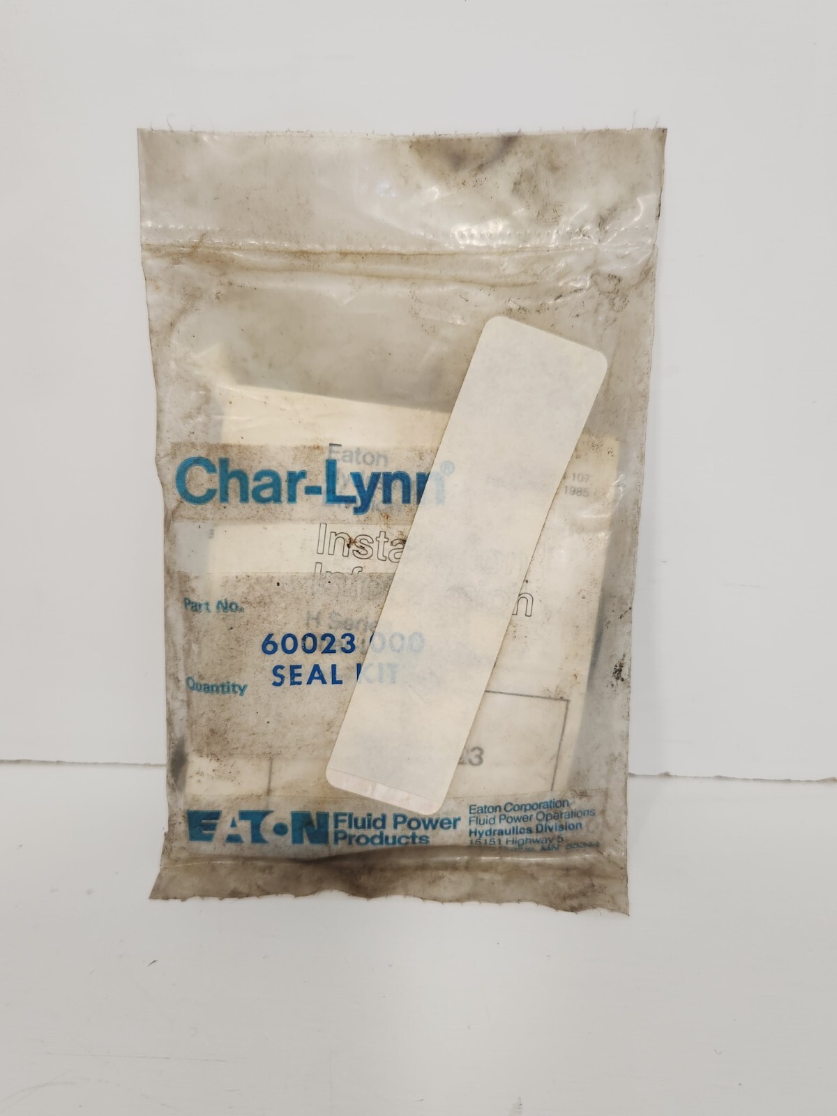 NEW IN BAG! CHAR-LYNN SEAL KIT 60023-000
