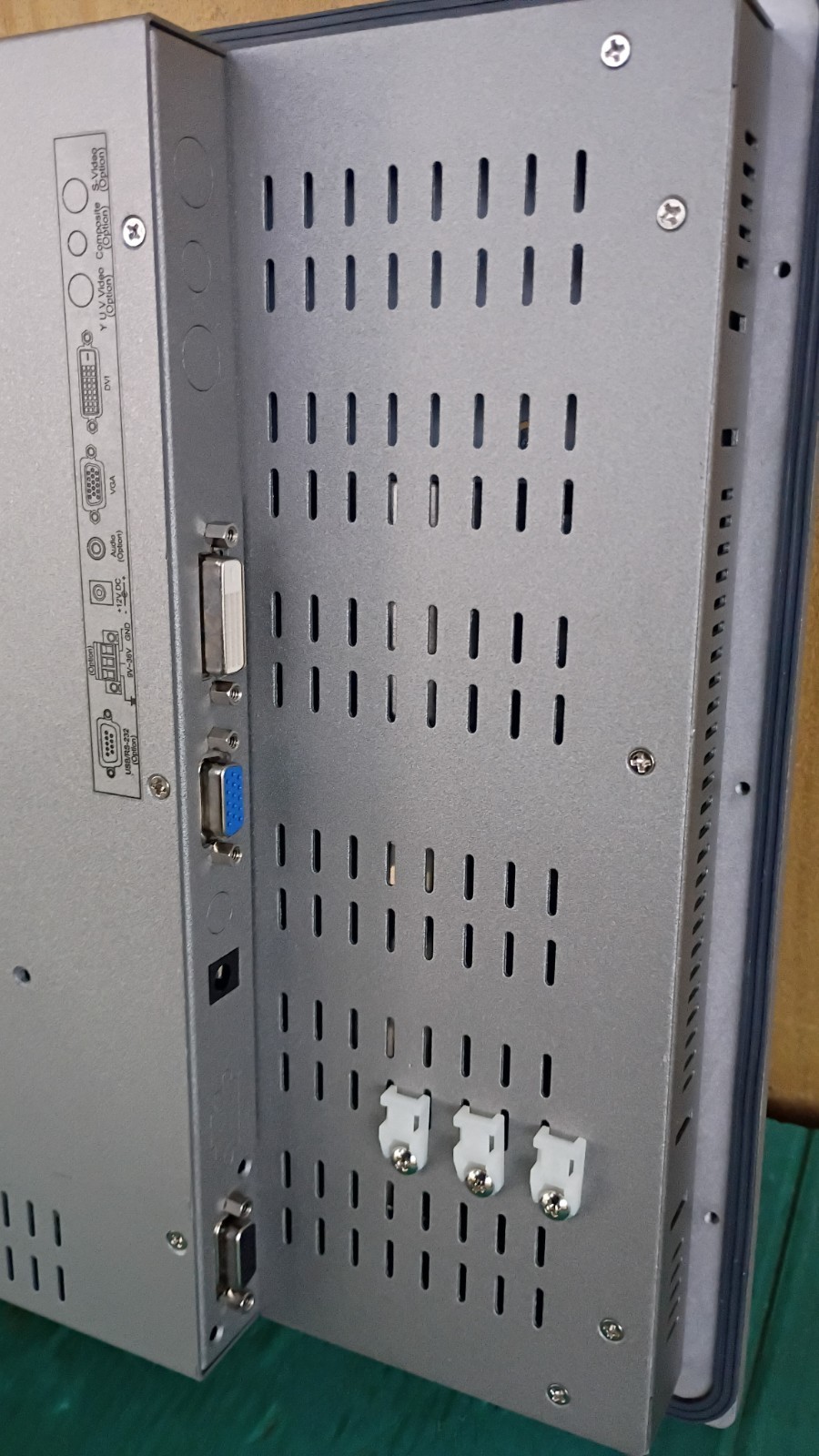 IEI INTEGRATION CORP DM-150GS-R11/T-R 12VDC Industrial LCD Interface Monitor