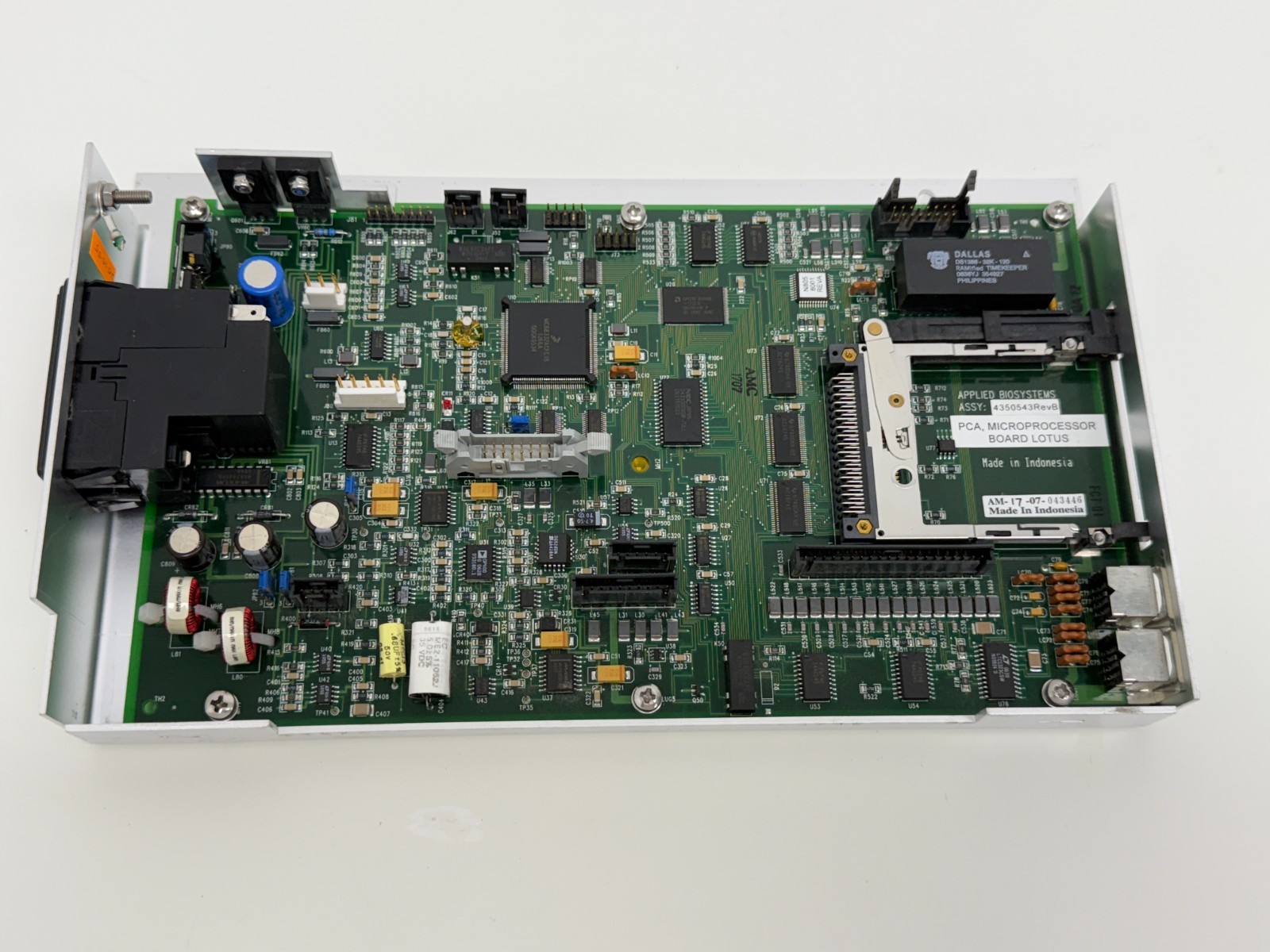 Applied Biosystems 9800 fast thermal cycler microprocessor power supply board