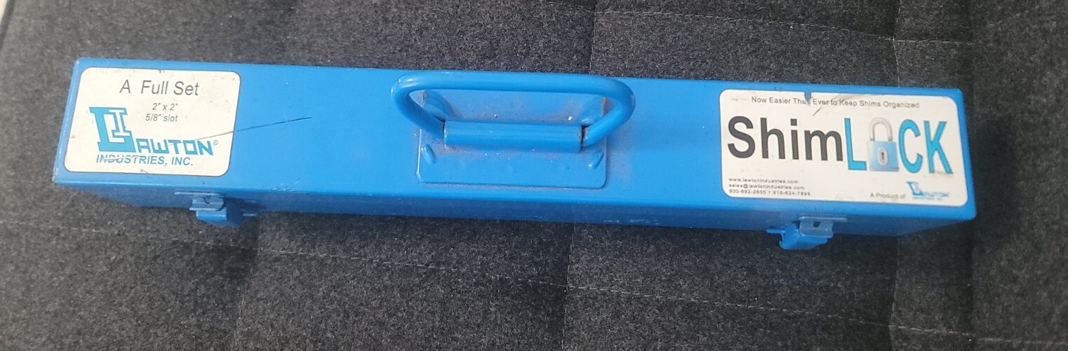 Lawton Industrial Stainless Steel Slotted Shims