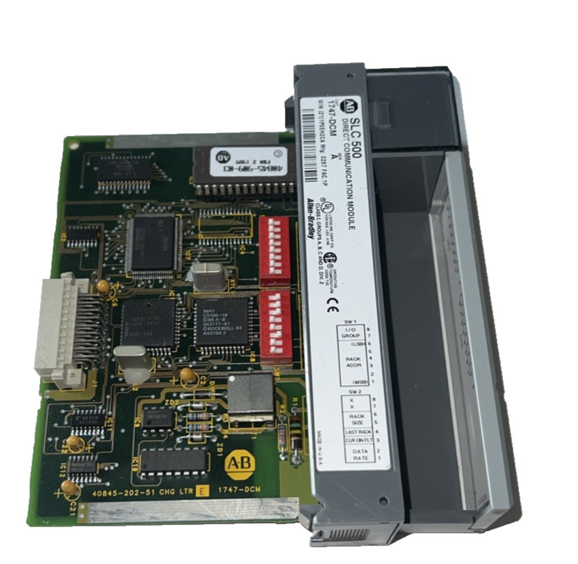 ALLEN BRADLEY 1747-DCM SLC 500 SER. A DIRECT COMMUNICATION MODULE