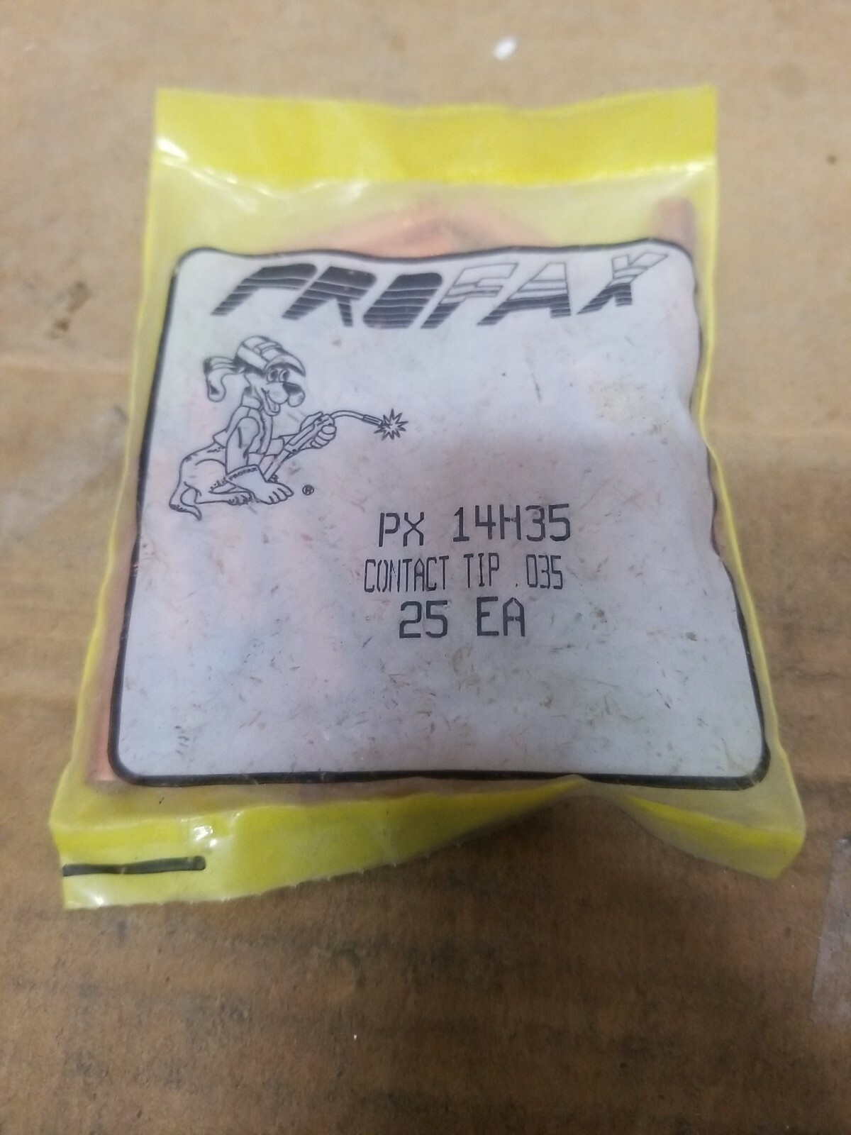 Profax Copper Alloy Contact Tip .035 P/N PX14H35