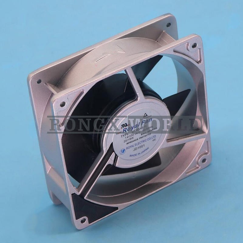 1PCS New ROYAL FAN UTHS457C Metal Cooling Fan AC 230V 20/18W