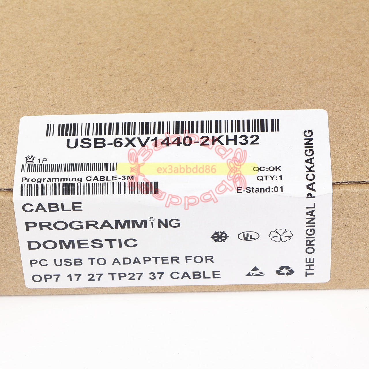 FOR siemens OP7/17/27/TP27/37 touch screen programming cable USB-6XV1440-2KH32