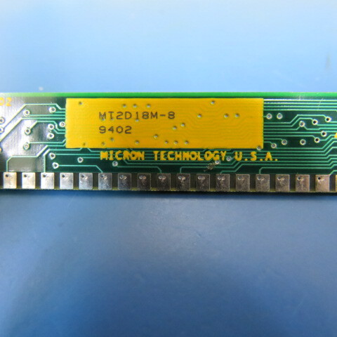 MICRON MT2D18M-8 Qty of 1 per Lot 1MX8 FAST PAGE DRAM MODULE, 80ns, SMA30