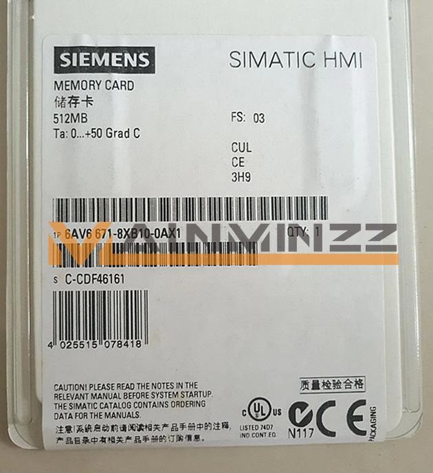 1PCS New Siemens Simatic 6AV6671-8XB10-0AX1 HMI memory card