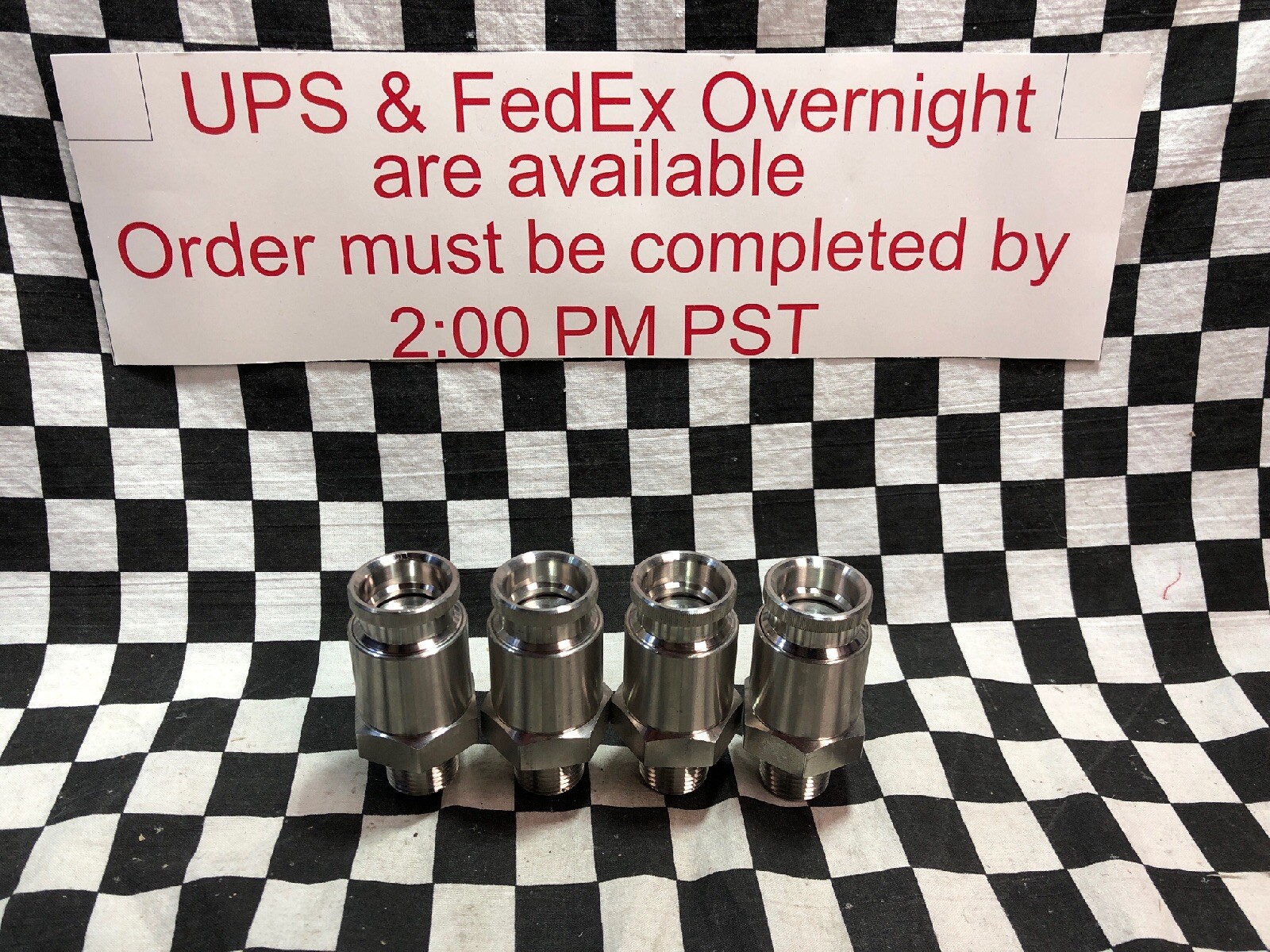 Lot Of 4 Swagelok Quick Connect Stem, SS-QTM8-D-8PM, SSQTM8-D8PM, SHIPSAMEDAY