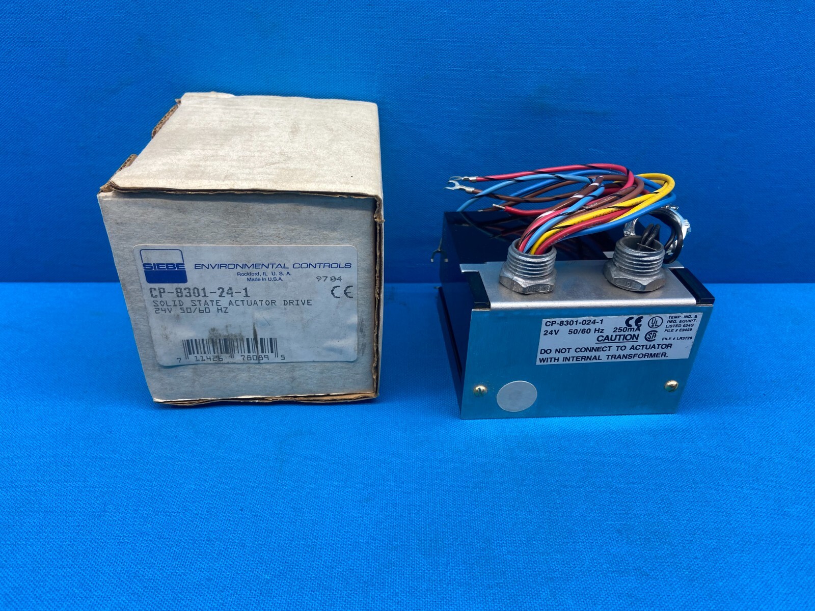 Siebe CP-8301-24-1 Solid State Actuator Drive 24V 50/60Hz