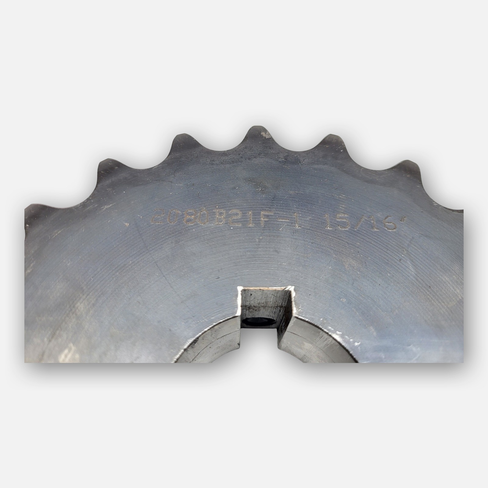 TSUBAKI H2080A21 INDUSTRIAL CHAIN SPROCKET, 21 TEETH 1-15/16″ BORE