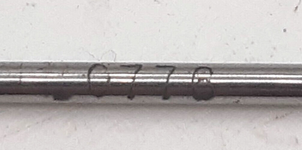 Deltronic 0.0776 Class X Plus Pin Gage – Lot of 5