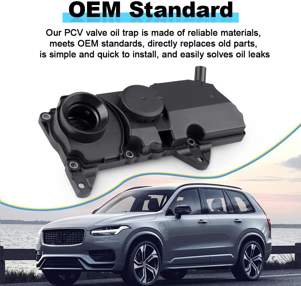 PCV Valve Oil Trap 2.0L Compatible with Volvo XC90 XC60 S60 S80 S90 V60 V90 X…